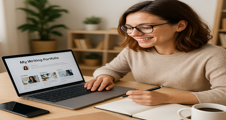 How to Build a Writing Portfolio That Gets You Hired (Even If You’re Just Starting Out)
